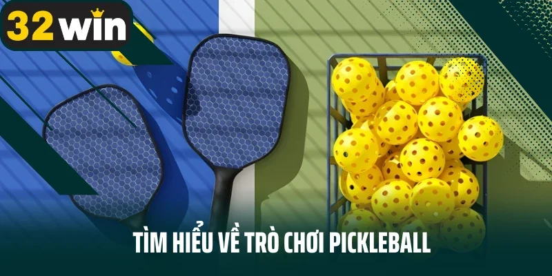 Tìm hiểu về trò chơi Pickleball