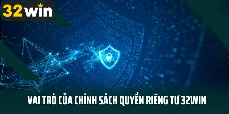 Vai trò của chính sách quyền riêng tư 32Win